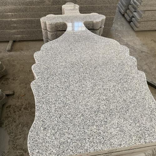 Cheap Memorial Grave Headstone Wholesale China Grey Granite Cross Headstones Monument